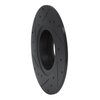 E-Line Drilled & Slotted Black Brake Rotor, 1962-1980 MG, Position: Front Right - image 2