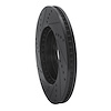 E-Line Drilled & Slotted Black Brake Rotor, 1988-1998 GM, Position: Front Right - image 1