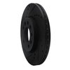 E-Line Drilled & Slotted Black Brake Rotor, 1994-1996 GM, Position: Front Left - image 2