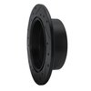 E-Line Drilled & Slotted Black Brake Rotor, 1994-1996 GM, Position: Rear Right - image 2