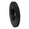 E-Line Drilled & Slotted Black Brake Rotor, 1999-2010 GM, Position: Front Right - image 4