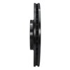 E-Line Drilled & Slotted Black Brake Rotor, 2003-2011 GM, Position: Front Left - image 2
