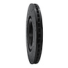 E-Line Drilled & Slotted Black Brake Rotor, 2008-2011 GM, Position: Front Right - image 1