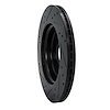 E-Line Drilled & Slotted Black Brake Rotor, Fits Select GM, Position: Rear Right - image 1