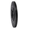 E-Line Drilled & Slotted Black Brake Rotor, 1981-1988 Infiniti/Nissan, Position: Front Right - image 2