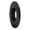 E-Line Drilled & Slotted Black Brake Rotor, 1982-1986 Infiniti/Nissan, Position: Front Right - image 2