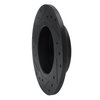 E-Line Drilled & Slotted Black Brake Rotor, 1986-2006 Infiniti/Nissan, Position: Front Right - image 4