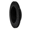 E-Line Drilled & Slotted Black Brake Rotor, 1987-1989 Infiniti/Nissan, Position: Rear Right - image 3