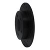E-Line Drilled & Slotted Black Brake Rotor, 1989-1993 Infiniti/Nissan, Position: Rear Right - image 3