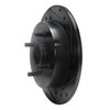 E-Line Drilled & Slotted Black Brake Rotor, 1988-1988 Infiniti/Nissan, Position: Rear Left - image 2