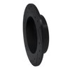 E-Line Drilled & Slotted Black Brake Rotor, 1994-1998 Infiniti/Nissan, Position: Rear Right - image 4