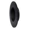 E-Line Drilled & Slotted Black Brake Rotor, 2004-2006 Infiniti/Nissan, Position: Rear Left - image 3