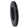 E-Line Drilled & Slotted Black Brake Rotor, 2007-2015 Infiniti/Nissan, Position: Front Right - image 4