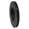 E-Line Drilled & Slotted Black Brake Rotor, 2007-2017 Fits Multiple Makes/Models, Position: Front Right - image 1