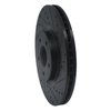 E-Line Drilled & Slotted Black Brake Rotor, 2007-2017 Fits Multiple Makes/Models, Position: Front Right - image 4