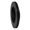 E-Line Drilled & Slotted Black Brake Rotor, 2007-2017 Infiniti/Nissan, Position: Front Right - image 3