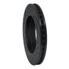 E-Line Drilled & Slotted Black Brake Rotor, 1998-2015 Infiniti/Nissan, Position: Front Right - image 4