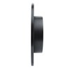 E-Line Drilled & Slotted Black Brake Rotor, Fits Select Infiniti/Nissan, Position: Rear Right - image 3