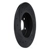 E-Line Drilled & Slotted Black Brake Rotor, Fits Select Infiniti/Nissan, Position: Rear Right - image 4