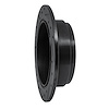 E-Line Drilled & Slotted Black Brake Rotor, 1990-1992 Infiniti/Nissan, Position: Rear Right - image 1