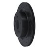 E-Line Drilled & Slotted Black Brake Rotor, 2003-2008 Infiniti/Nissan, Position: Rear Left - image 2