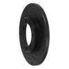 E-Line Drilled & Slotted Black Brake Rotor, 1985-1991 Fits Multiple Makes/Models, Position: Front Right - image 4
