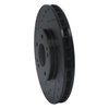 E-Line Drilled & Slotted Black Brake Rotor, 1991-1993 Fits Multiple Makes/Models, Position: Front Left - image 2
