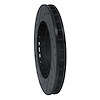 E-Line Drilled & Slotted Black Brake Rotor, 1991-1993 Fits Multiple Makes/Models, Position: Front Right - image 1