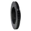 E-Line Drilled & Slotted Black Brake Rotor, 1988-2007 Fits Multiple Makes/Models, Position: Front Left - image 4