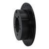 E-Line Drilled & Slotted Black Brake Rotor, 1994-2007 Fits Multiple Makes/Models, Position: Rear Left - image 2