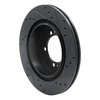 E-Line Drilled & Slotted Black Brake Rotor, 1993-1999 Fits Multiple Makes/Models, Position: Rear Left - image 4