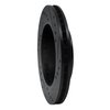 E-Line Drilled & Slotted Black Brake Rotor, 1998-2007 Mitsubishi, Position: Front Left - image 2