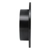 E-Line Drilled & Slotted Black Brake Rotor, 2004-2012 Mitsubishi, Position: Rear Right - image 4