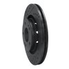 E-Line Drilled & Slotted Black Brake Rotor, Fits Select Mitsubishi, Position: Front Left - image 4