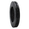E-Line Drilled & Slotted Black Brake Rotor, 2005-2020 Fits Multiple Makes/Models, Position: Front Left - image 2