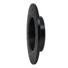 E-Line Drilled & Slotted Black Brake Rotor, 1984-1995 Audi/Porsche/Volkswagen, Position: Rear Left - image 4