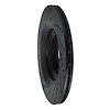 E-Line Drilled & Slotted Black Brake Rotor, 2005-2011 Audi/Porsche/Volkswagen, Position: Rear Right - image 1