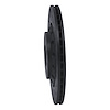 E-Line Drilled & Slotted Black Brake Rotor, 2004-2010 Audi/Porsche/Volkswagen, Position: Rear Right - image 1