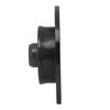 E-Line Drilled & Slotted Black Brake Rotor, 1992-1998 Audi/Porsche/Volkswagen, Position: Rear Right - image 4