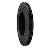 E-Line Drilled & Slotted Black Brake Rotor, 1998-1998 Audi/Porsche/Volkswagen, Position: Front Right - image 1