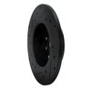 E-Line Drilled & Slotted Black Brake Rotor, 2005-2013 Audi/Porsche/Volkswagen, Position: Rear Right - image 3