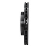E-Line Drilled & Slotted Black Brake Rotor, 1990-1990 Lexus/Toyota/Scion, Position: Front Right - image 1