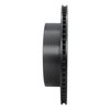 E-Line Drilled & Slotted Black Brake Rotor, 2006-2015 Lexus/Toyota/Scion, Position: Rear Right - image 2