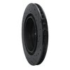 E-Line Drilled & Slotted Black Brake Rotor, Fits Select Lexus/Toyota/Scion, Position: Rear Left - image 3