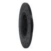 E-Line Drilled & Slotted Black Brake Rotor, 1975-1979 Lexus/Toyota/Scion, Position: Front Right - image 3