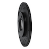 E-Line Drilled & Slotted Black Brake Rotor, 1980-1983 Lexus/Toyota/Scion, Position: Front Left - image 1