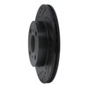 E-Line Drilled & Slotted Black Brake Rotor, 1985-1988 Fits Multiple Makes/Models, Position: Front Left - image 3