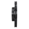 E-Line Drilled & Slotted Black Brake Rotor, 1986-1989 Lexus/Toyota/Scion, Position: Front Left - image 2
