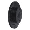 E-Line Drilled & Slotted Black Brake Rotor, 1988-1992 Fits Multiple Makes/Models, Position: Front Left - image 2