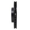 E-Line Drilled & Slotted Black Brake Rotor, 1987-1991 Lexus/Toyota/Scion, Position: Front Right - image 2